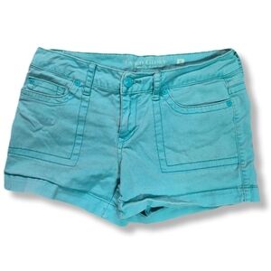 Faded Glory Women's Teal Stretch Shorts Size 6